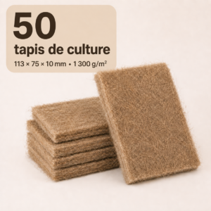 50 tapis de culture micropousse